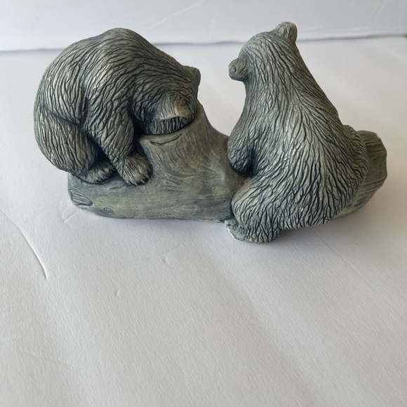 Glacial Ice Age Sculpture Crafted by Hand ACE Alaska, Whimsical Bears W… - Picture 8 of 9